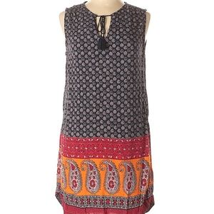 beachlunchlounge boho sleeveless paisley dress